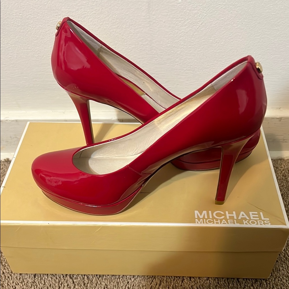 Michael Kors Red Women's Heels